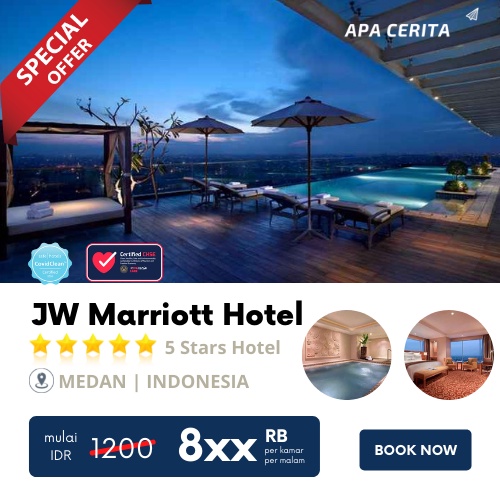 Voucher Hotel JW Marriott Medan