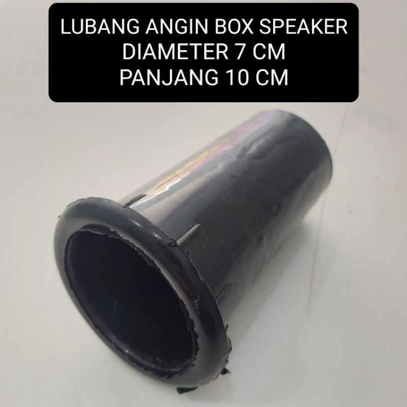 Lubang Angin Box Speaker Salon Plastik PVC Aqua Panjang 10 cm