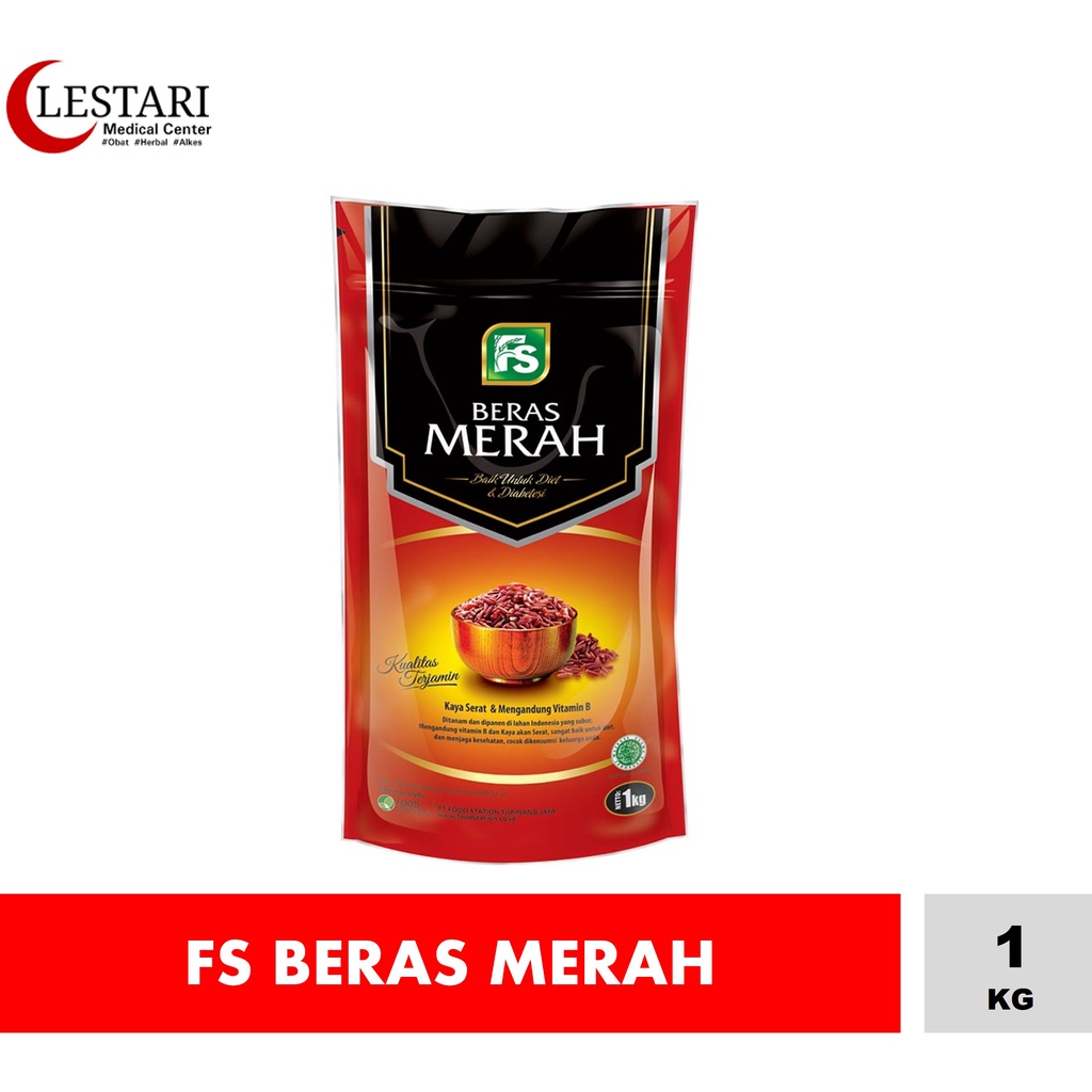 

FS Beras Merah 1kg [pouch]