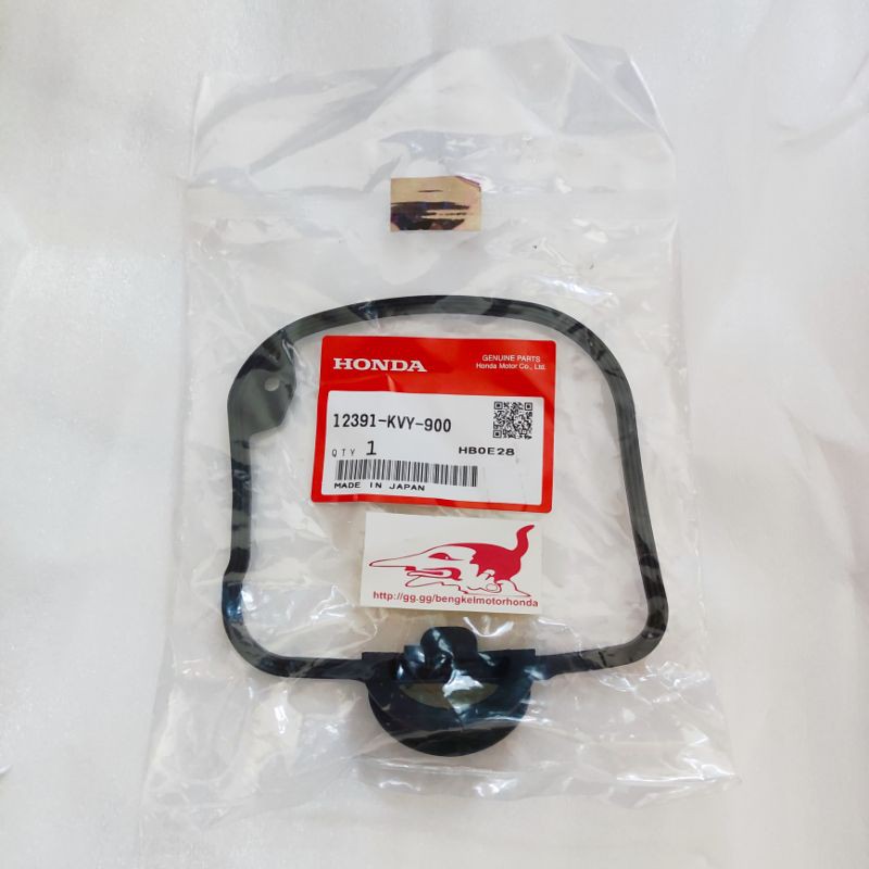Gasket Head Cover Karet Tutup Mesin Beat Scoopy Spacy Karbu Ori AHM 12391KVY900 12391KZLA00