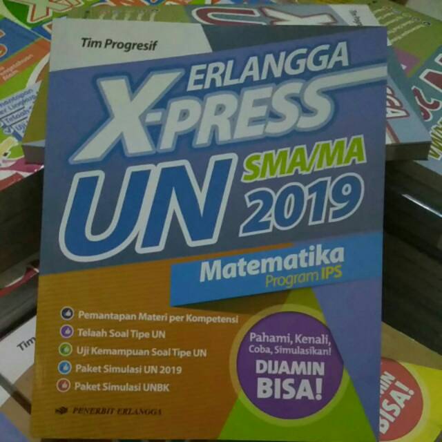 Erlangga X Press Un Matematika Ips Sma Ma 2019 Shopee Indonesia