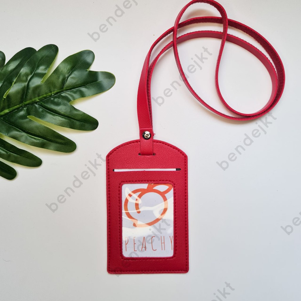 NAMETAG PEACHY KALUNG KARTU ATM ID