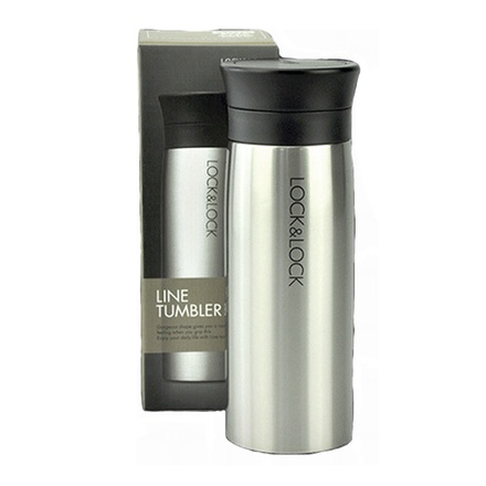 LOCK N LOCK Line Tumbler Botol Minum Tumblr Hot Cool 320ml