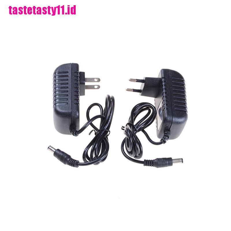 1 Pc Adaptor Konverter Power Supply DC 12V 2A EU / US plug 5.5mm