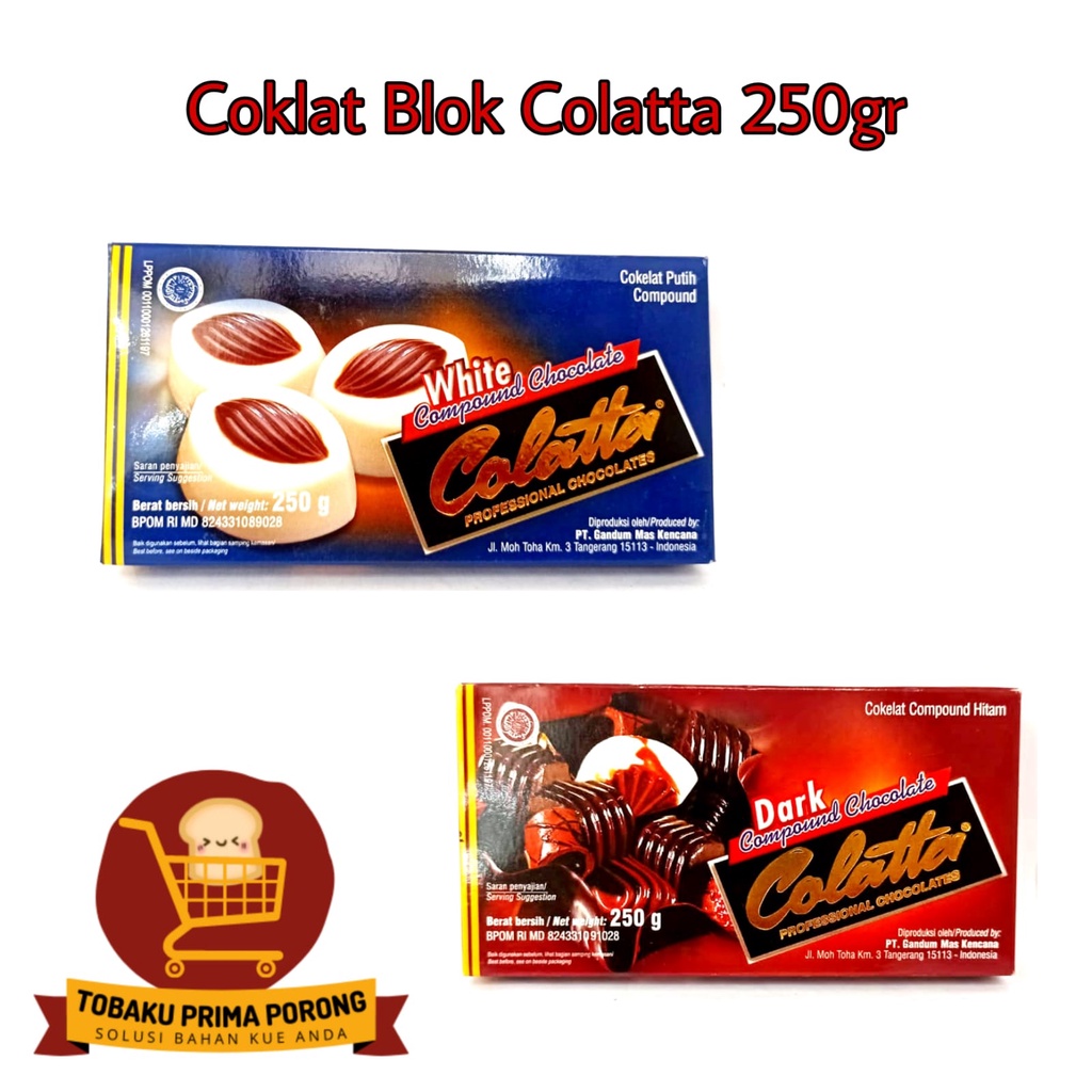 

COKLAT BLOK COLATTA DARK - 250GR