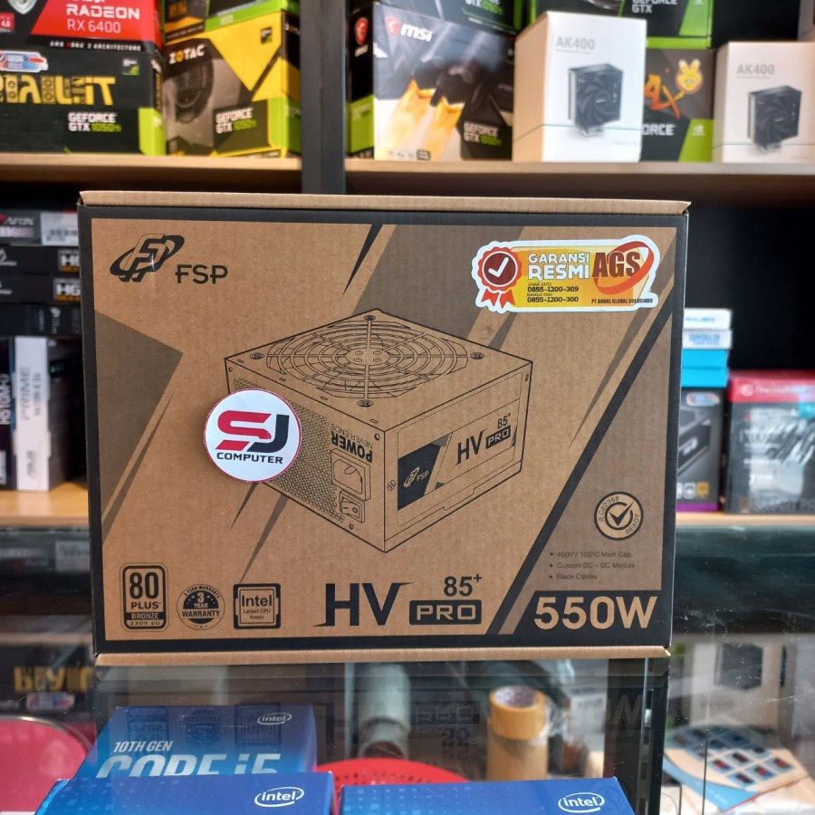 Power Supply FSP HV PRO 550W - 85+ Original