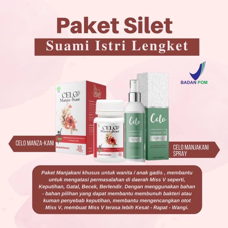 Paket Silet (Manjakani Jamu & Manjakani Spray)