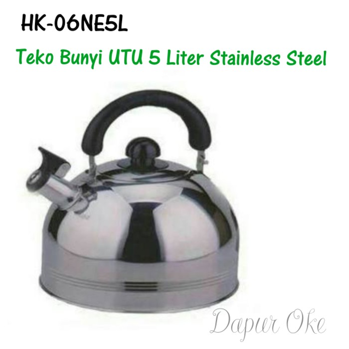 UTU Teko Bunyi 5 Lt Stainless HK-06NE5L-1