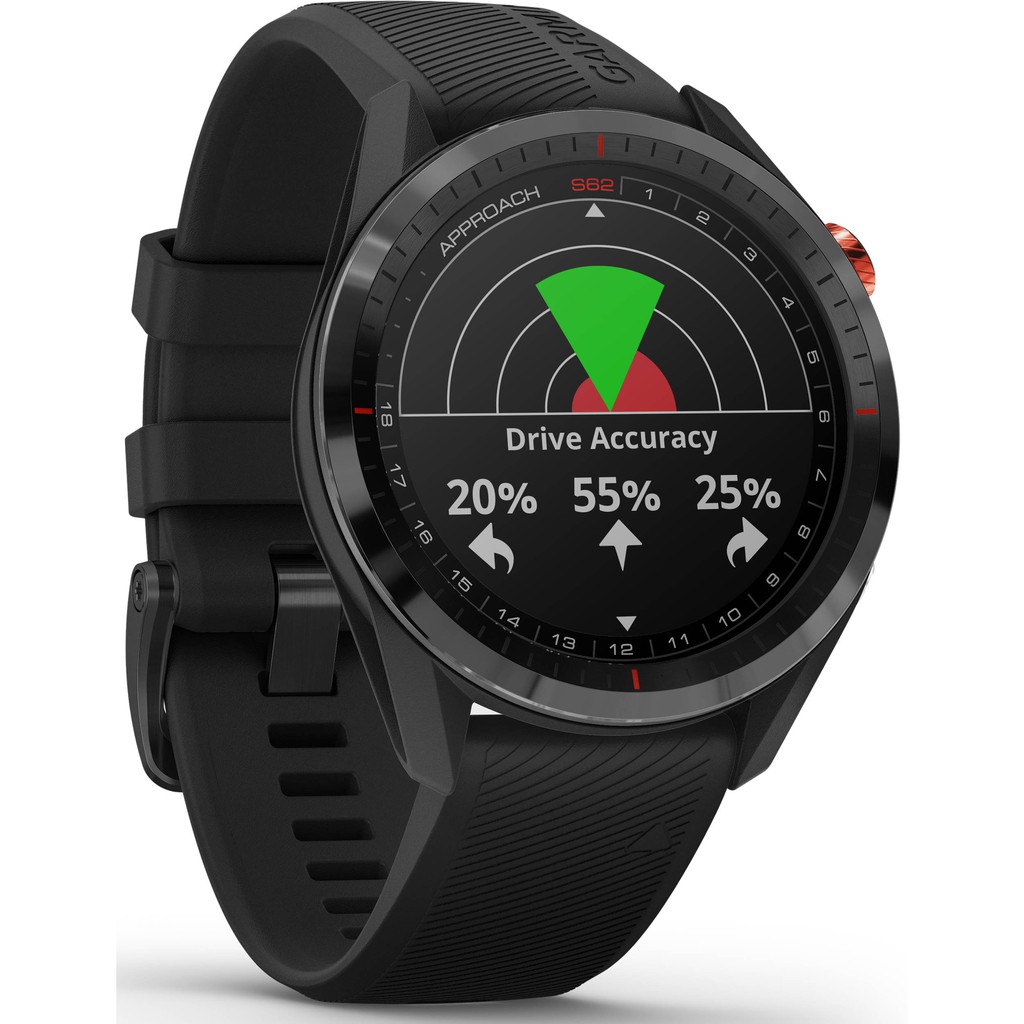 Garmin Approach S62 Black Ceramic  White Garansi Resmi TAM 2 Tahun