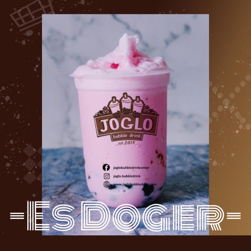 

ES DOGER POWDER 1Kg | BUBUK MINUMAN ES DOGER 1KG| JOGLO BUBBLE DRINK