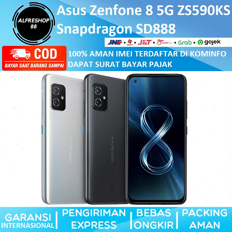 Asus Zenfone 8 Flip 5G ZS672KS 8GB 128GB 256GB Snapdragon SD888