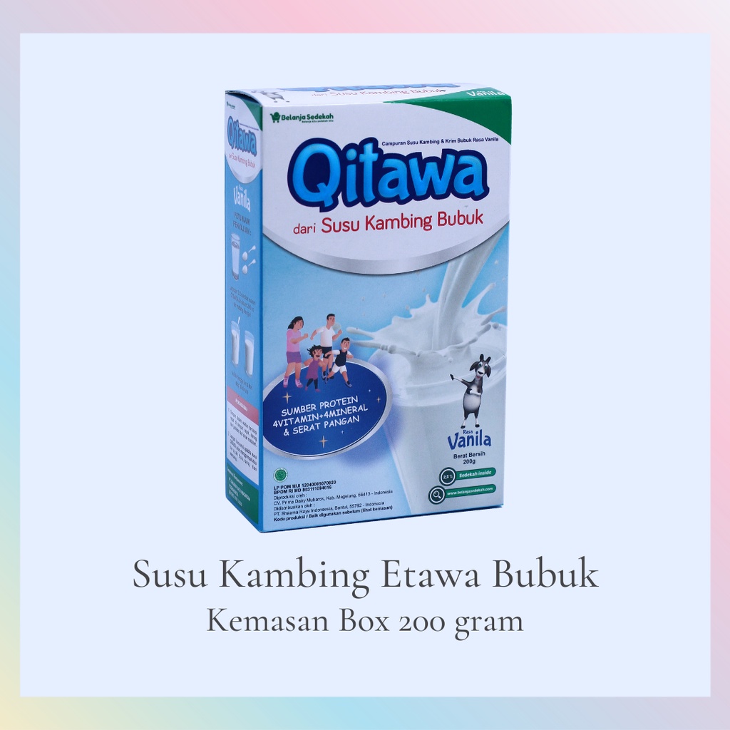 

Susu Kambing Etawa Bubuk QITAWA