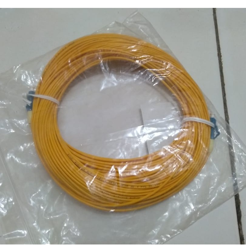 Patchcord LC/PC - LC/PC 15-20Meter Singlemode Simplex Fiber Optik FTTH