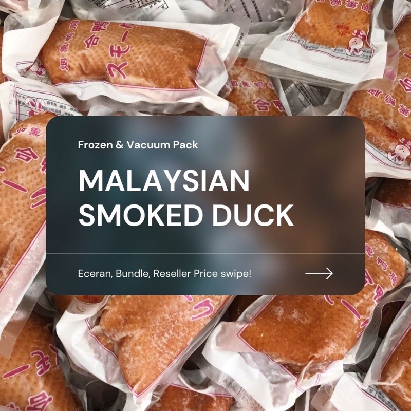 

Malaysian Smocked Duck / Bebek Asap Frozen Vacuum Pack