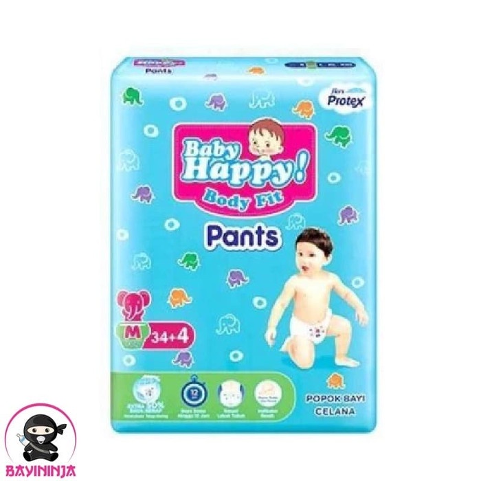 Popok- Baby Happy Body Fit Pants M34 / M 34 -Popok.