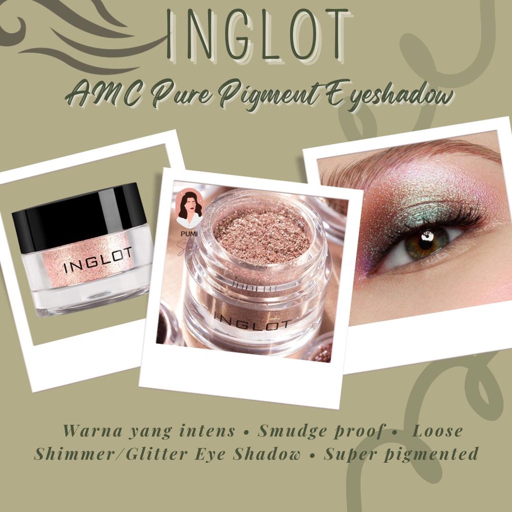 Inglot AMC Pure Pigment Eyeshadow