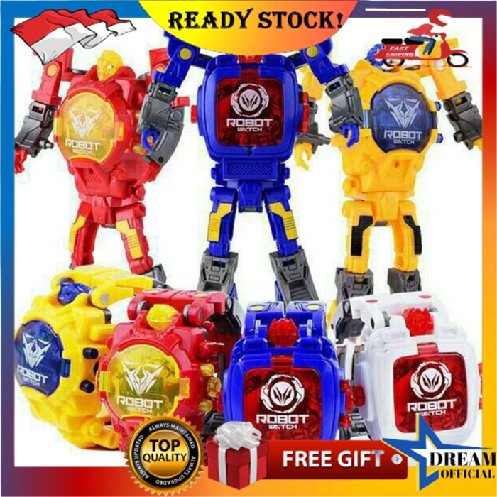 Promo Murah Jam Robot Transformer Jam Tangan Robot Jam Tangan Anak Robot Transformers