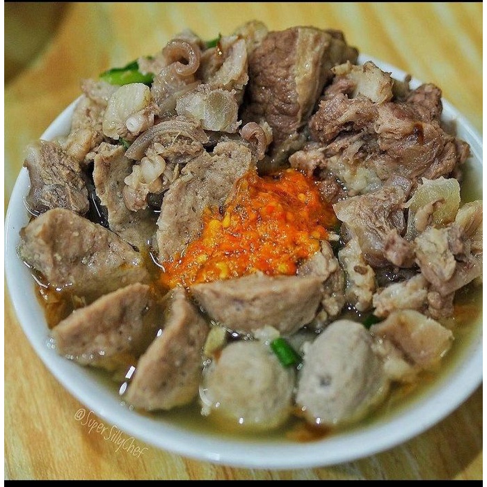 

Bakso Daging Besar dan Tetelan - Daging Asli - Bakso Instan - Halal