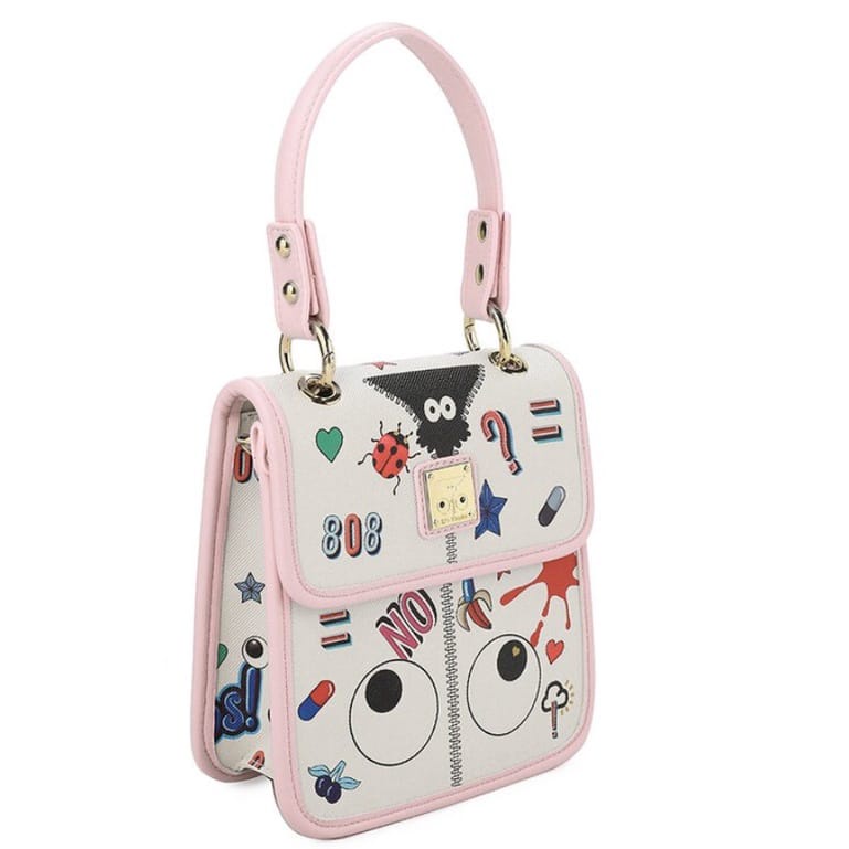 Ready Tas HUER Geyowa Eye Theme Printed Satchel Bag