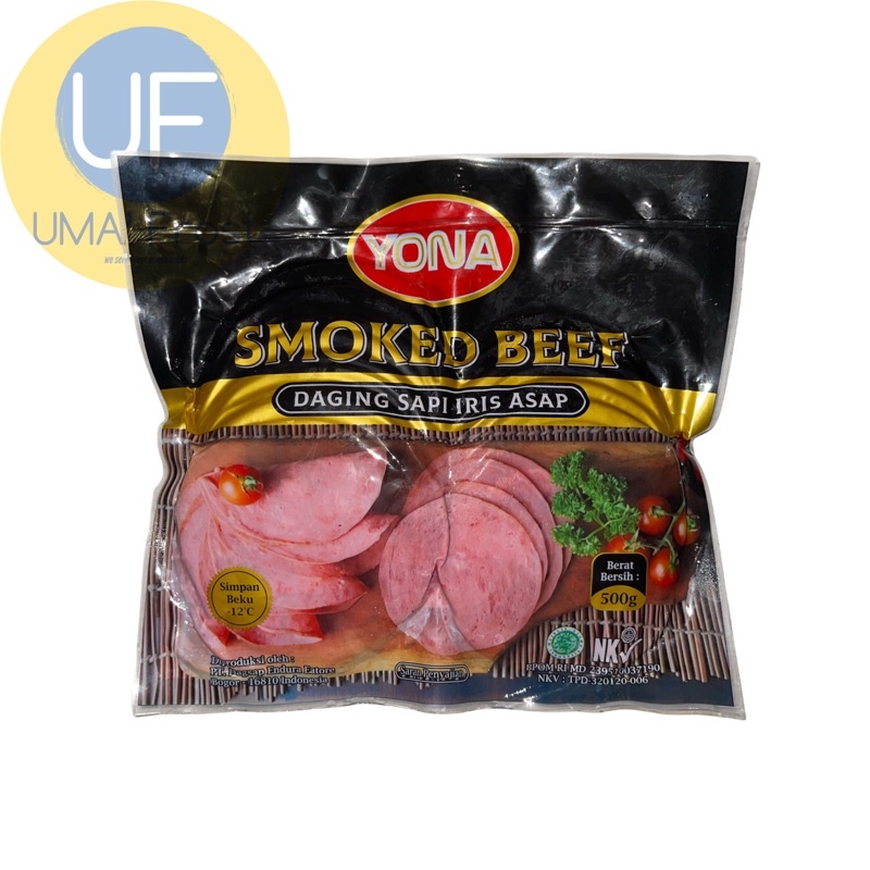 

YONA SMOKED BEEF 500 GR