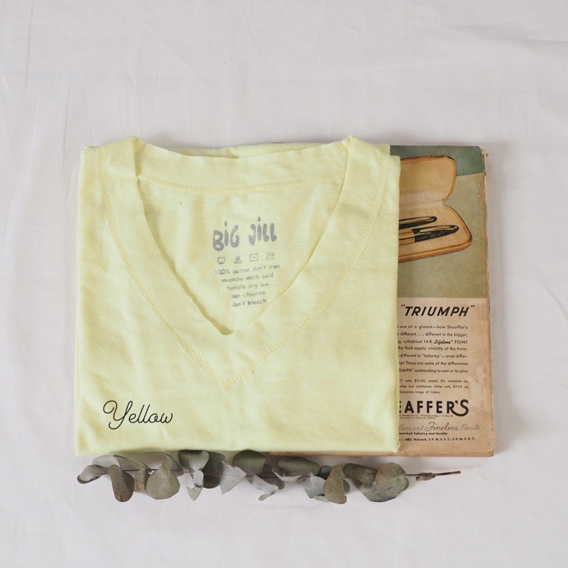 BigJill-Plain Short Sleeve Page 3-Yellow