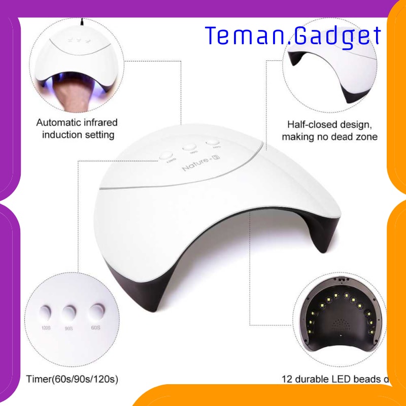 TG-FE178 BIUTTE.CO PENGERING KUTEK KUKU SMART UV LED NAIL DRYER 36W - Z3