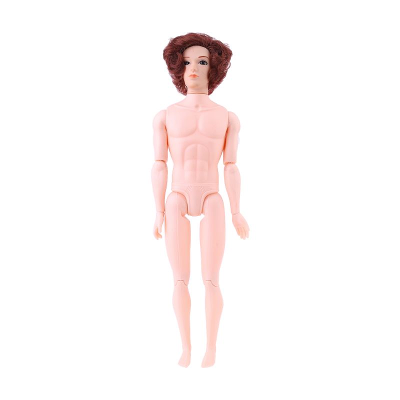 Mary 30cm 12 Moveable Jointed Nude Untuk Boneka Untuk Tubuh Boneka Rambut Coklat Untuk Ken B