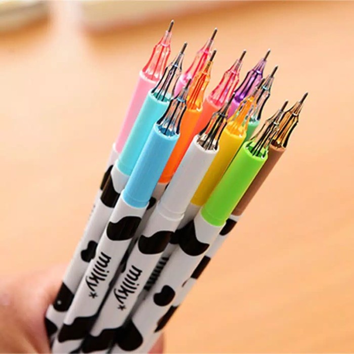 

Update Pulpen Gel Warna Warni Milky Limited