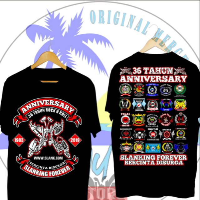 Kaos Anniversary 36 SLANK
