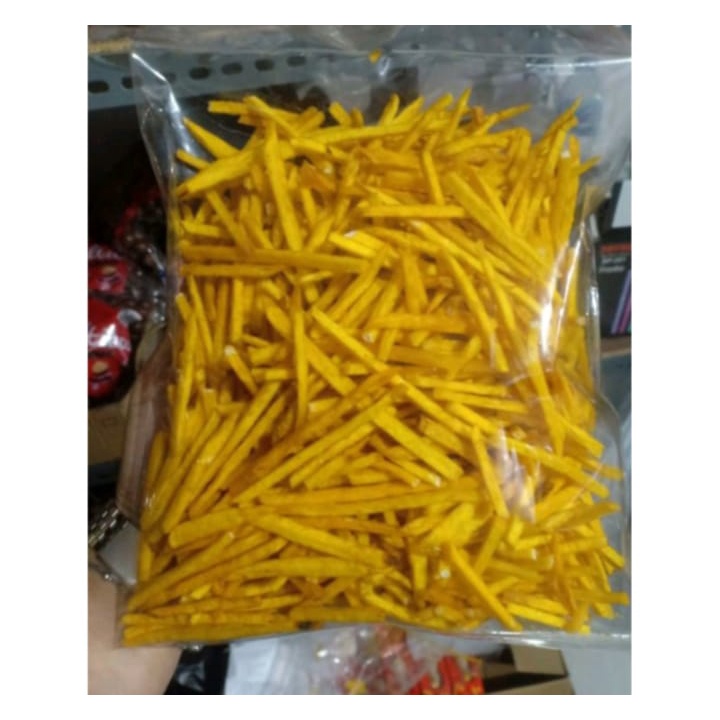 

Camilan Stick Talas Kunyit Asin