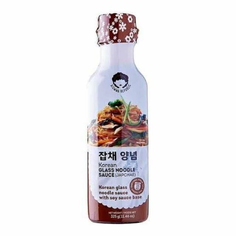 

Ajumma Republic Korean Japchae Sauce - Saus Bumbu Untuk Japchae 325gr