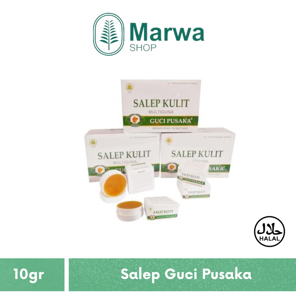 Jual Salep Kulit Multiguna Guci Pusaka Obat Alergi Gatal Gatal 10gr