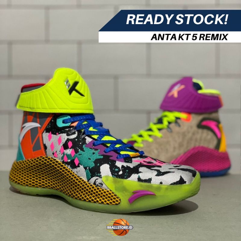 ANTA KT 5 High - Sepatu Basket ANTA Klay Thompson - Sepatu Basket Original Rare - Sepatu Anta