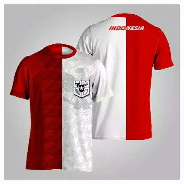 Kaos Merah putih Indonesia