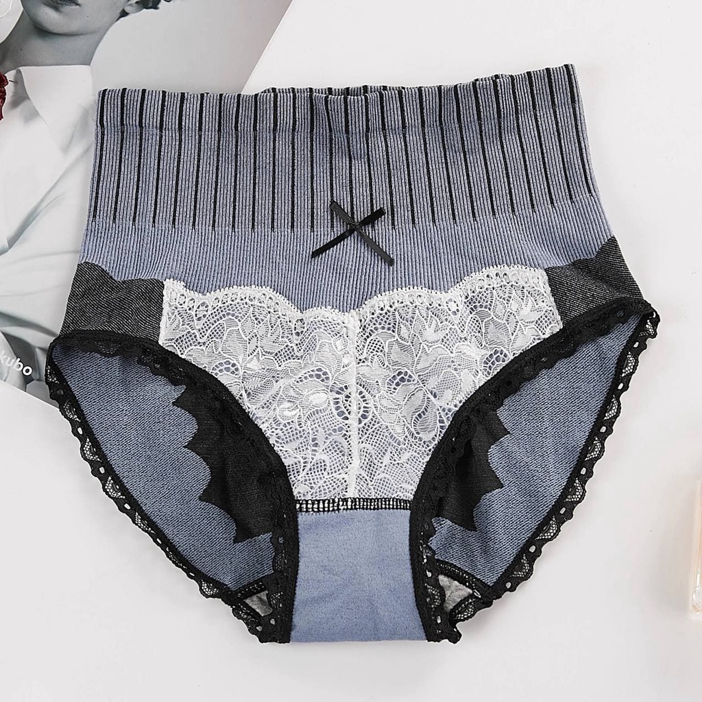 ASK celana dalam wanita RENDA DEPAN | SLIMMING PANTS underwear Briefs Elastis High Waist | celana dalam wanita murah CD52