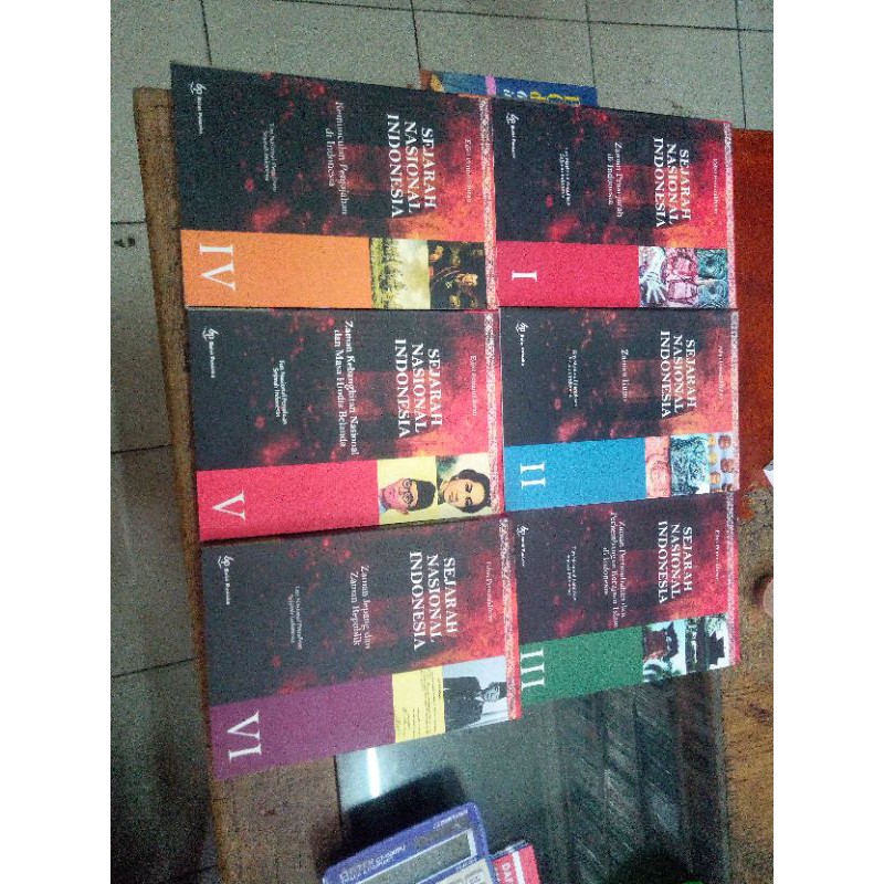 Sejarah Nasional Indonesia Jilid 1-6