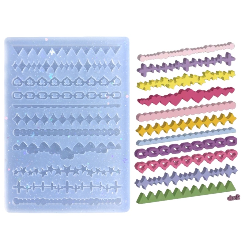 Siy Cetakan Resin DIY Bahan Silikon Untuk Membuat Perhiasan