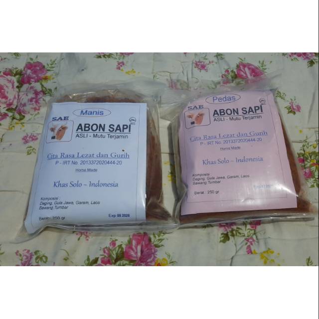 

Abon Sapi Home Made