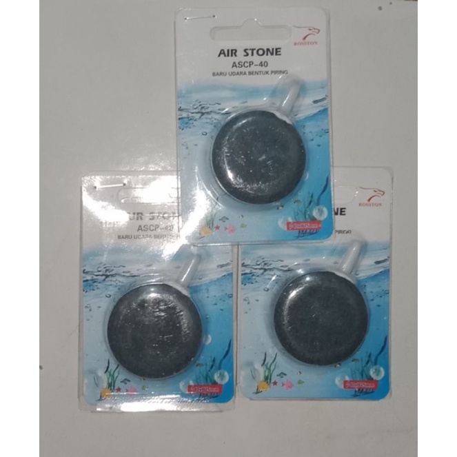 Batu aerator bulat pipih  asc-40