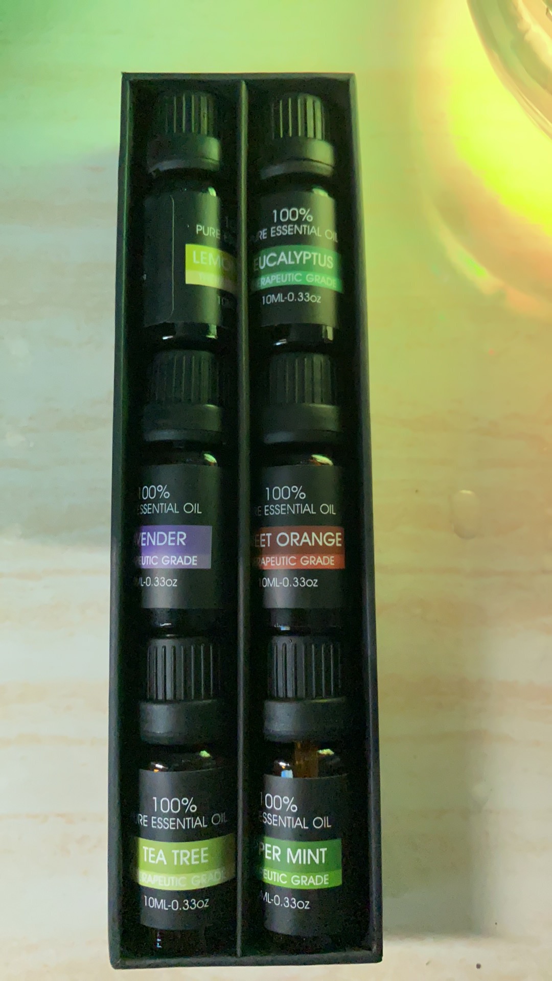 ( 6pcs) Eighteen Pure Aromaterapi Minyak Esensial Murni Diffuser 10ml