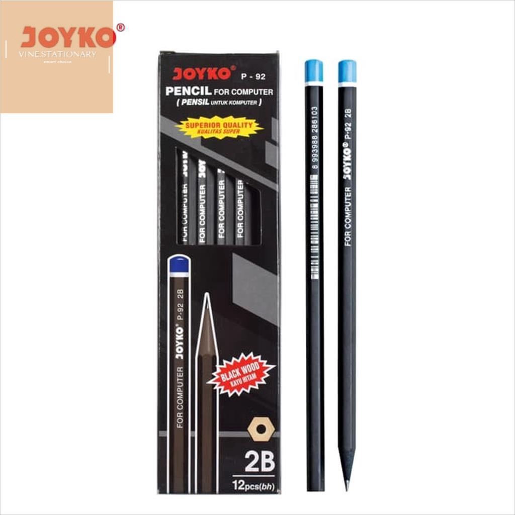 

Pensil 2B joyko P-92 (12Pcs)/VINE