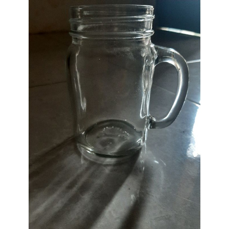 Gelas Kaca Jar tanpa Tutup 450ml