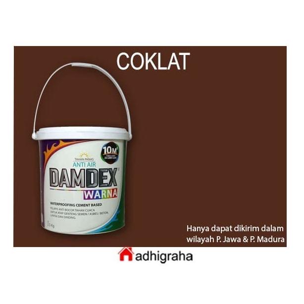 Damdex Warna Coklat 2.5Kg
