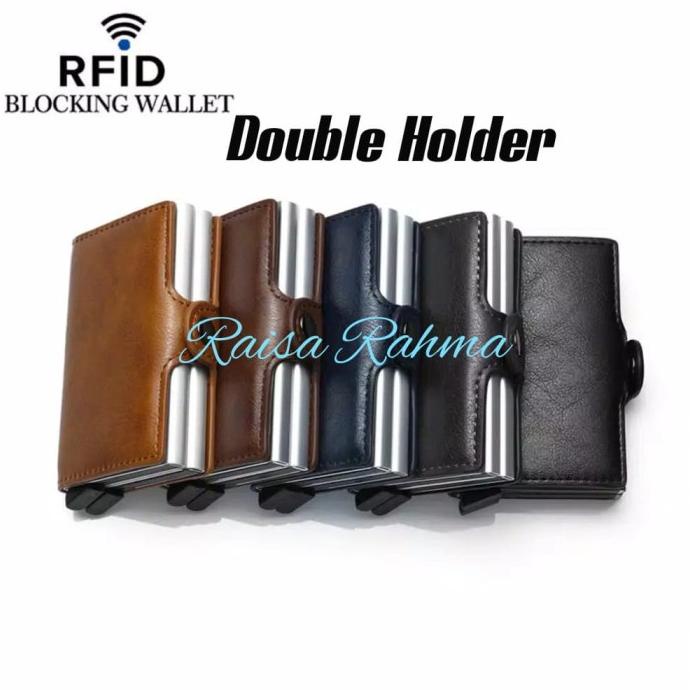 

Office & Stationery | Document Organizer | Dompet Kartu Kredit/Atm/Stnk Smart Wallet Credit Card Double Holder | Best Seller