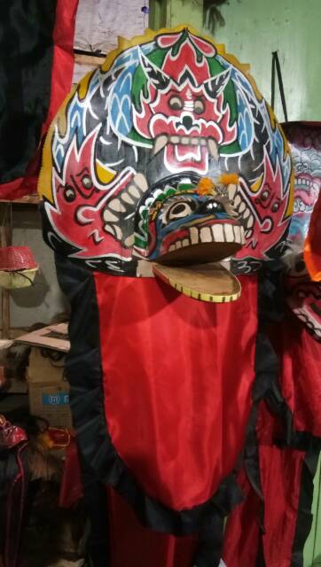 Barongan mainan / barongan murah / barongan anak / barongan kediri / barongan / reog / devil / gong