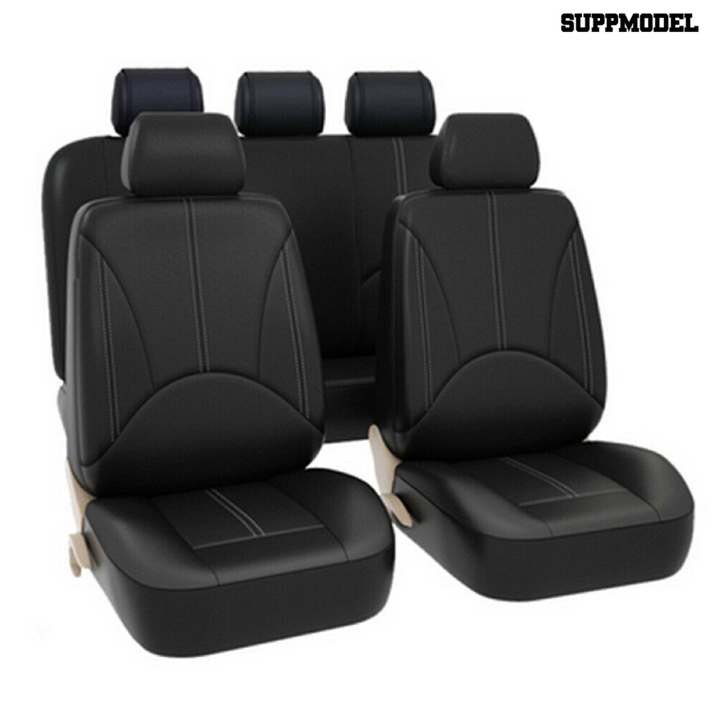 Suppmodel 5-Seat / Set Cover Pelindung Jok Mobil Universal Breathable Tahan Lama