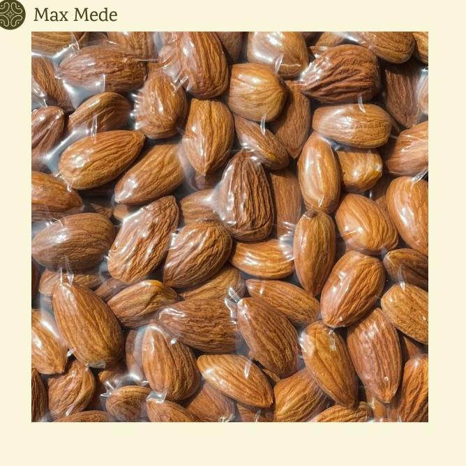 

Miliki Sekarang Kacang Almond Roasted Panggang Whole Utuh Matang Siap Makan 500 gram INT