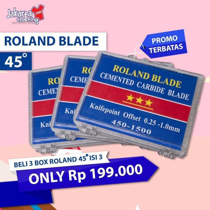 

Promo Roland Blade/ Jinka Blade Termurah/ Mata Pisau Cutting