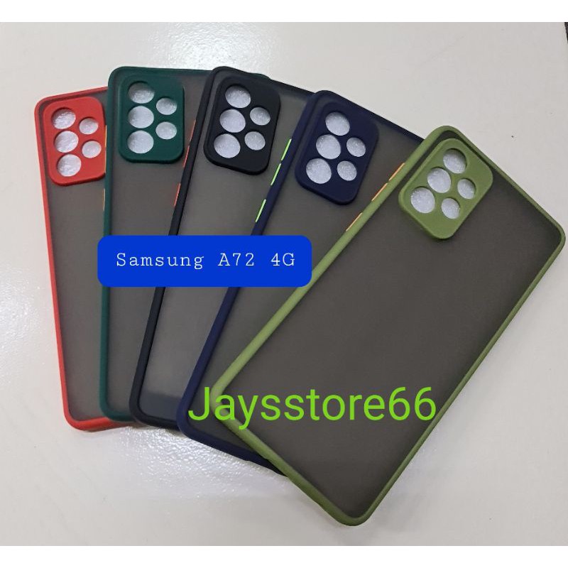 Silikon Case Dove MYvCHOICE Samsung A72 4G Pelindung Kamera