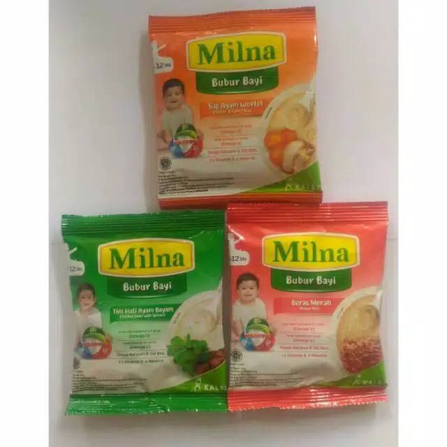 Milna bubur bayi sachet